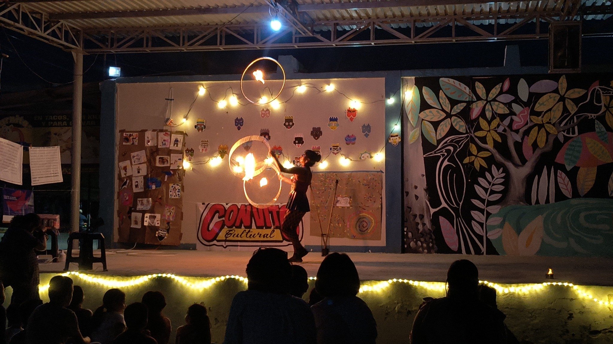 Actividad Cultural Comunitaria: Convite cultural en el Parque "El Mirador", Playa Vicente, Veracruz